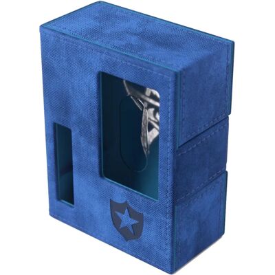 Gamegenic Arkham Horror Guardian Investigator Deck Tome - Blue Gamegenic Arkham Horror Guardian Investigator Deck Tome - Blue