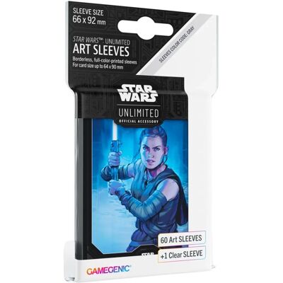 Gamegenic Star Wars: Unlimited Art Sleeves - Rey - Spielkartenschutzhüllen Gamegenic Star Wars: Unlimited Art Sleeves - Rey - Spielkartenschutzhüllen