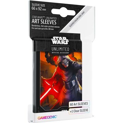 Protections d'Art Star Wars Kylo Ren - Taille Standard - 60 pcs Protections d'Art Star Wars Kylo Ren - Taille Standard - 60 pcs