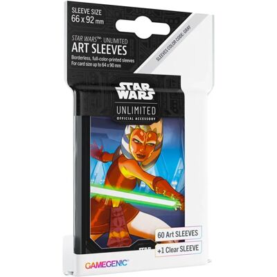 Gamegenic Ahsoka Tano Multi Star Wars Unlimited Art Sleeves Gamegenic Ahsoka Tano Multi Star Wars Unlimited Art Sleeves