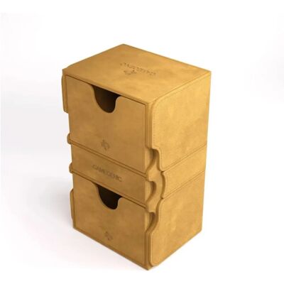Gamegenic Stronghold 200 XL Sand - Boîte pour cartes - Publicité Gamegenic Stronghold 200 XL Sand - Boîte pour cartes - Publicité