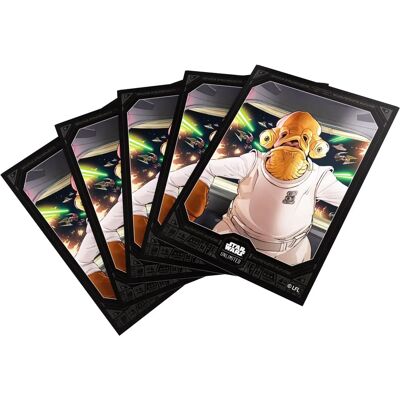 Gamegenic Star Wars Unlimited Art Sleeves - Admiral Ackbar - Standardgröße - Spielkartenhüllen Gamegenic Star Wars Unlimited Art Sleeves - Admiral Ackbar - Standardgröße - Spielkartenhüllen