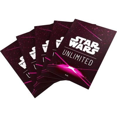 Gamegenic Star Wars Unlimited Art Sleeves - Magenta - Kartenspiel Zubehör Gamegenic Star Wars Unlimited Art Sleeves - Magenta - Kartenspiel Zubehör