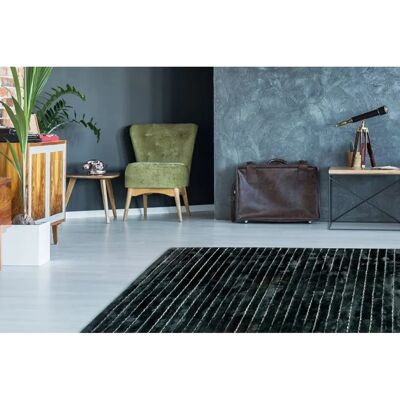 Calo-Deluxe Scorpius 115 Teppich - Streifen Design - 80x150cm Calo-Deluxe Scorpius 115 Teppich - Streifen Design - 80x150cm