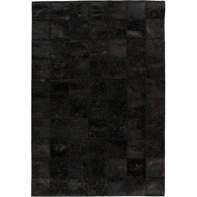 Calo-Deluxe Lederpatchwork-Teppich - 160x230cm Calo-Deluxe Lederpatchwork-Teppich - 160x230cm