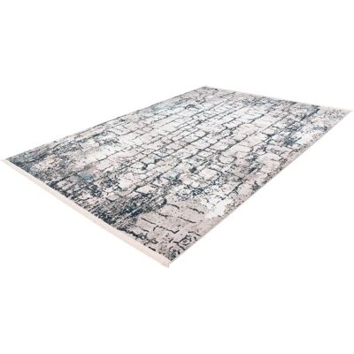 CALO-DELUXE Miran 135 Blau Vintage Teppich - Teppich CALO-DELUXE Miran 135 Blau Vintage Teppich - Teppich