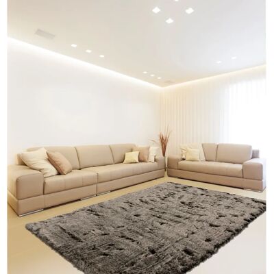 Calo-Deluxe Emica-1000 Grün Hochflor-Teppich - Teppich Calo-Deluxe Emica-1000 Grün Hochflor-Teppich - Teppich