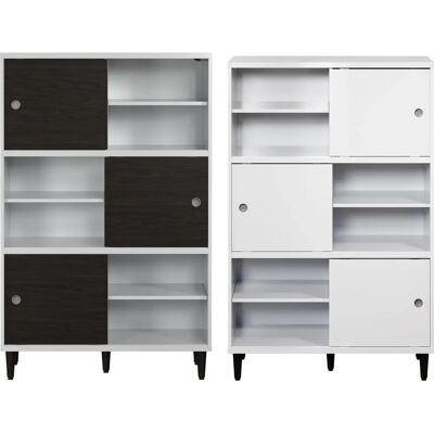Trendteam Hvit/Wenge Oppbevaringsskap - Modulsystem Trendteam Hvit/Wenge Oppbevaringsskap - Modulsystem