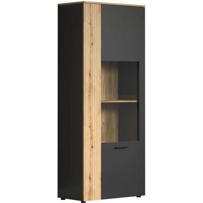 Trendteam Evoke 80x195cm Vitrine - Modernes Design Trendteam Evoke 80x195cm Vitrine - Modernes Design