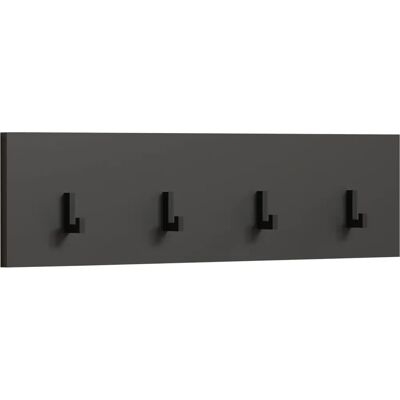Trendteam Esteban Wandkapstok Anthraciet 80cm - Wall Hook Rack Trendteam Esteban Wandkapstok Anthraciet 80cm - Wall Hook Rack
