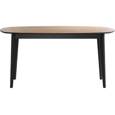 Table à manger Trendteam Chêne et noir - Ronin - Publicité Table à manger Trendteam Chêne et noir - Ronin - Publicité