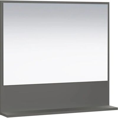 Espejo mural Trendteam con estante - 80cm x 74cm - Diseño moderno Espejo mural Trendteam con estante - 80cm x 74cm - Diseño moderno