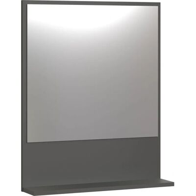 Miroir mural PureBliss avec étagère - Design moderne Miroir mural PureBliss avec étagère - Design moderne