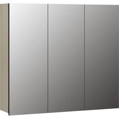 Trendteam Badezimmer Spiegelschrank - Grau / Kashmir - 90cm Trendteam Badezimmer Spiegelschrank - Grau / Kashmir - 90cm