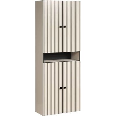 trendteam Evoke Eiche / grau Armoire de salle de bain - Rangement de salle de bain trendteam Evoke Eiche / grau Armoire de salle de bain - Rangement de salle de bain