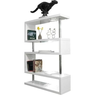 SALESFEVER Moderner Raumteilerregal - 120x35x165 cm, 4 Ablagen SALESFEVER Moderner Raumteilerregal - 120x35x165 cm, 4 Ablagen