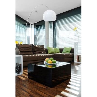 SALESFEVER Couchtisch Schwarz Hochglanz - Quadrat, Modern, 60x60x30 cm SALESFEVER Couchtisch Schwarz Hochglanz - Quadrat, Modern, 60x60x30 cm