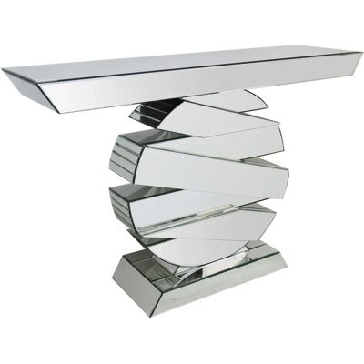 SALESFEVER Modern Silber Verspiegelter Konsolentisch SALESFEVER Modern Silber Verspiegelter Konsolentisch