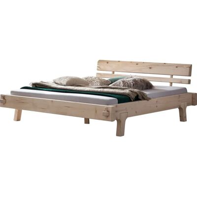 SALESFEVER Holzbett - 164x224cm Fichte Massivholz - Landhausstil SALESFEVER Holzbett - 164x224cm Fichte Massivholz - Landhausstil