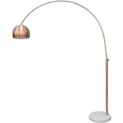 SALESFEVER Clara Stehlampe - Marmor, Kupfer, Höhenverstellbar - Stehlampe SALESFEVER Clara Stehlampe - Marmor, Kupfer, Höhenverstellbar - Stehlampe