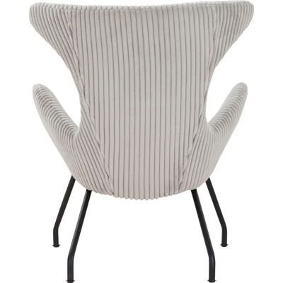 SALESFEVER Sessel - Gepolstert, Polyester, Metall - 78x96x77cm SALESFEVER Sessel - Gepolstert, Polyester, Metall - 78x96x77cm