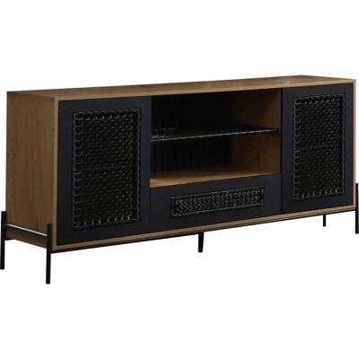 SALESFEVER Sideboard - beige (natur) - 164cm x 76cm x 43cm - Sideboard SALESFEVER Sideboard - beige (natur) - 164cm x 76cm x 43cm - Sideboard