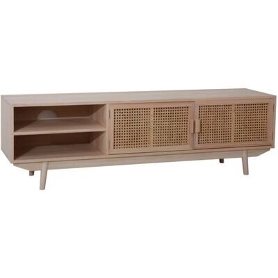 SALESFEVER Lowboard 150x36cm Rattangeflecht - Lowboard SALESFEVER Lowboard 150x36cm Rattangeflecht - Lowboard