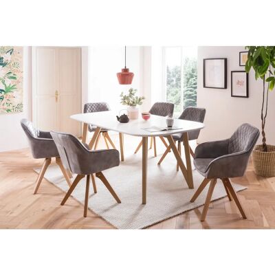 SALESFEVER Essgruppe 5-tlg. Samtvelours - Essgruppe SALESFEVER Essgruppe 5-tlg. Samtvelours - Essgruppe