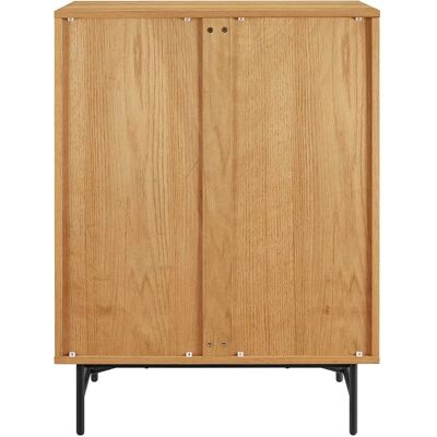 SALESFEVER Eiche Echtholzfurnier - Sideboard mit 5 Schubladen SALESFEVER Eiche Echtholzfurnier - Sideboard mit 5 Schubladen