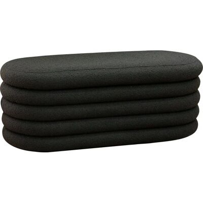 SALESFEVER Pouf - Rangement, Surface amovible, Tissu bouclé - Publicité SALESFEVER Pouf - Rangement, Surface amovible, Tissu bouclé - Publicité