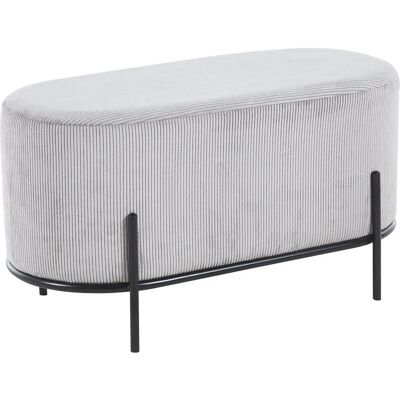 SALESFEVER Pouf - Aspect Cordon Clair - Poufs - Publicité SALESFEVER Pouf - Aspect Cordon Clair - Poufs - Publicité