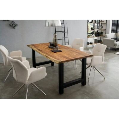 SALESFEVER Massivholztisch - Rechteckig - 240x110 cm SALESFEVER Massivholztisch - Rechteckig - 240x110 cm