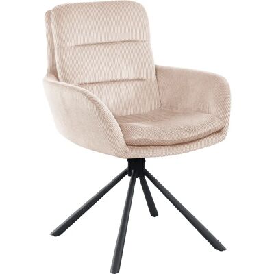 SALESFEVER Fauteuil à bras - Garnissage, Pivotant, Moderne - Publicité SALESFEVER Fauteuil à bras - Garnissage, Pivotant, Moderne - Publicité