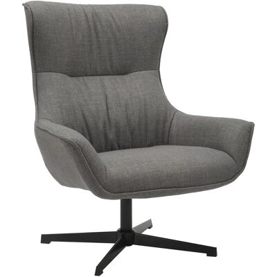 SALESFEVER Drehbarer Sessel - Strukturstoff - 85cm Breit SALESFEVER Drehbarer Sessel - Strukturstoff - 85cm Breit