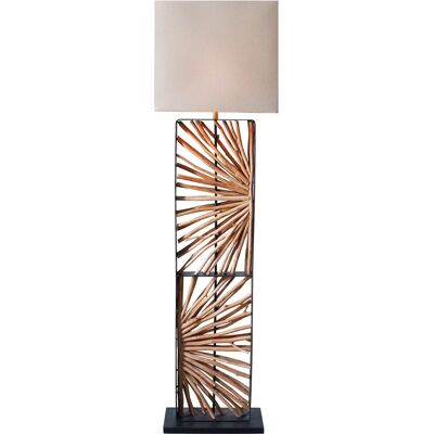 SALESFEVER Treibholz Stehlampe - Natur, Beige, 1 Flamme - 165cm SALESFEVER Treibholz Stehlampe - Natur, Beige, 1 Flamme - 165cm