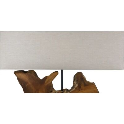 SALESFEVER Treibholz Tischleuchte - Natur, Beige, 1 Flammig - Tischlampe SALESFEVER Treibholz Tischleuchte - Natur, Beige, 1 Flammig - Tischlampe