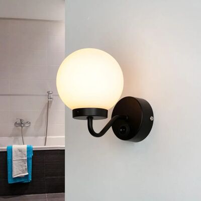 LICHT-ERLEBNISSE Luminária de Parede - Lâmpada Interior Esférica - IP44 LICHT-ERLEBNISSE Luminária de Parede - Lâmpada Interior Esférica - IP44