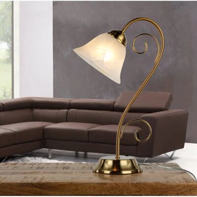 Licht-Erlebnisse Rustikale Tischlampe - E14 Innendekor Licht-Erlebnisse Rustikale Tischlampe - E14 Innendekor