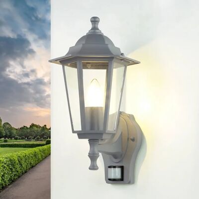 LICHT-ERLEBNISSE Antracite E27 Rustico Außenwandleuchte LICHT-ERLEBNISSE Antracite E27 Rustico Außenwandleuchte