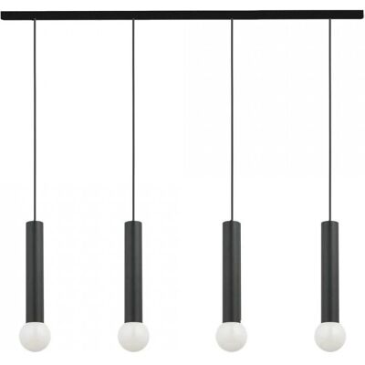 LICHT-ERLEBNISSE - Lampada a sospensione metallo nero 4Punti - Schwarz - Metall - Pendelleuchte LICHT-ERLEBNISSE - Lampada a sospensione metallo nero 4Punti - Schwarz - Metall - Pendelleuchte