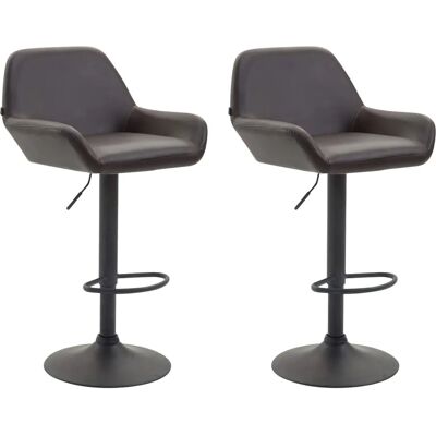 CLP Braga Barhocker Verstellbar 360° Kunstleder - Barhocker CLP Braga Barhocker Verstellbar 360° Kunstleder - Barhocker