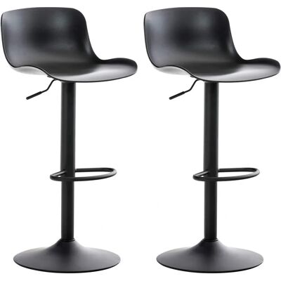 CLP Almada Set 2 Moderne Kunststoff-Barhocker - Bar Typ CLP Almada Set 2 Moderne Kunststoff-Barhocker - Bar Typ