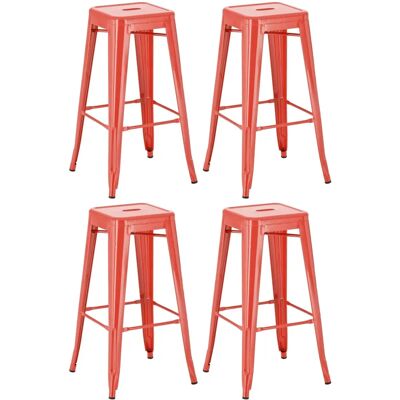 Homestoreking Joshua R d 43x43x77 R d Barhocker-Set Homestoreking Joshua R d 43x43x77 R d Barhocker-Set