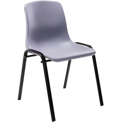 Sedia impilabile grigia Nowra - Arredamento ufficio Sedia impilabile grigia Nowra - Arredamento ufficio