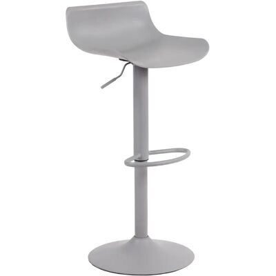 Sgabello da bar Homestoreking Aveiro Grigio - Regolabile, Girevole, Moderno Sgabello da bar Homestoreking Aveiro Grigio - Regolabile, Girevole, Moderno