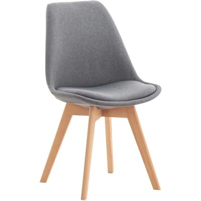 Pricenet Chaise Linares Gris Clair - Siège - Publicité Pricenet Chaise Linares Gris Clair - Siège - Publicité