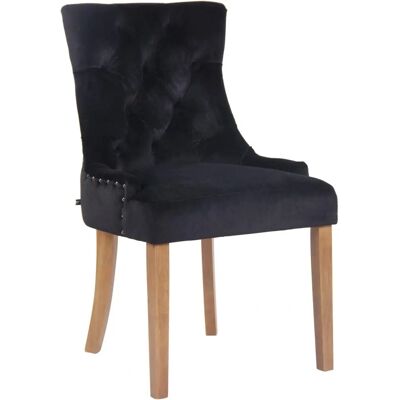 Sedia da pranzo Aberdeen in velluto - Stile scandinavo Chesterfield Sedia da pranzo Aberdeen in velluto - Stile scandinavo Chesterfield