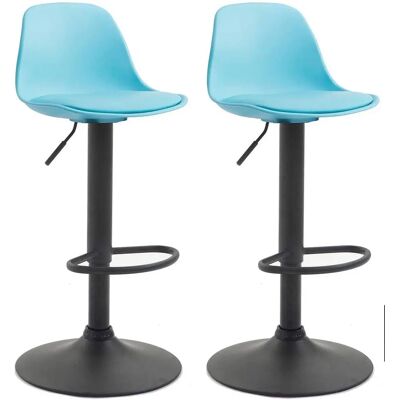 CLP Kiel Sgabelli Regolabili Blu - Set di Sgabelli CLP Kiel Sgabelli Regolabili Blu - Set di Sgabelli