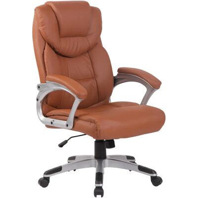 Silla de Oficina Texas V2 - Respaldo Alto, Giratoria, Cuero Sintético Silla de Oficina Texas V2 - Respaldo Alto, Giratoria, Cuero Sintético