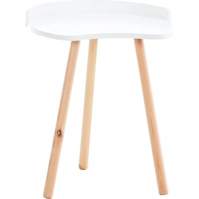 CLP Jannis Stile Scandinavo Tavolino Bianco CLP Jannis Stile Scandinavo Tavolino Bianco